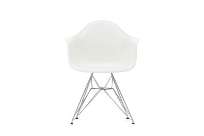 Eames Plastic Armchair DAR, weiß