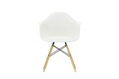 Eames Plastic Armchair, Weiß