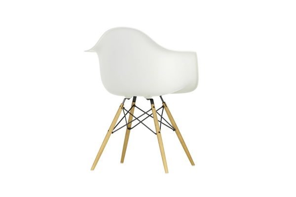 Eames Plastic Armchair, Weiß