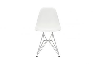 Eames Plastic Side Chair, Weiß