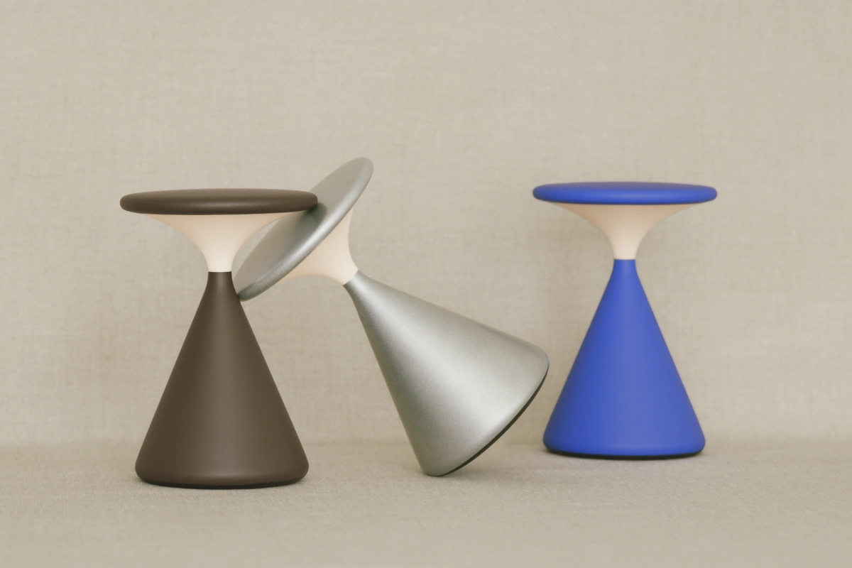 Grau Tischleuchte Salt, diverse Farben