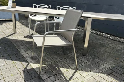 Sit mobilia Stuhl Espanyol, Farbe taupe