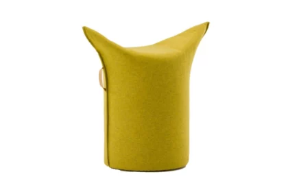 Werther Sitzhocker hoch, Farbe gelb